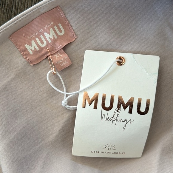 Show Me Your Mumu Morgan Gown Oyster - Picture 11 of 13